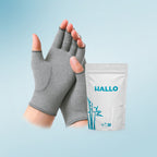 Guanti a compressione in bambù