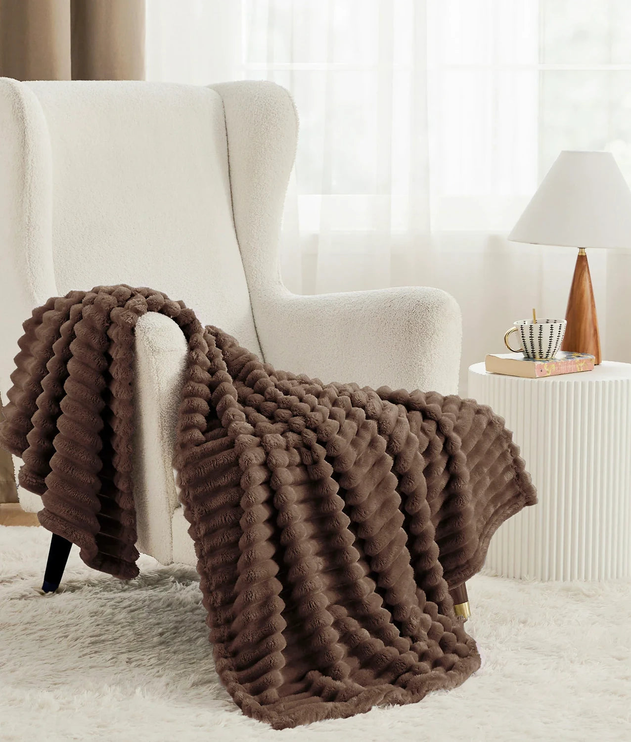 Coperta riscaldata in pile Hallo