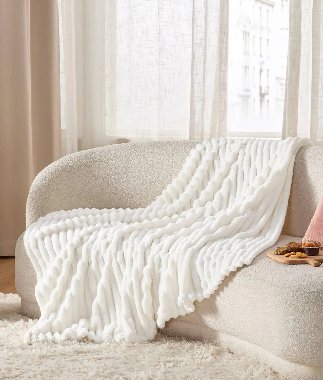 Coperta riscaldata in pile Hallo