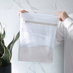 sac à linge en maille